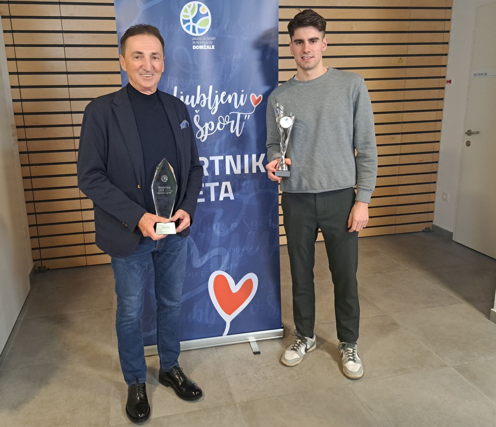 240212 Peter Verbič in Enej Logar priznanj ZSRD